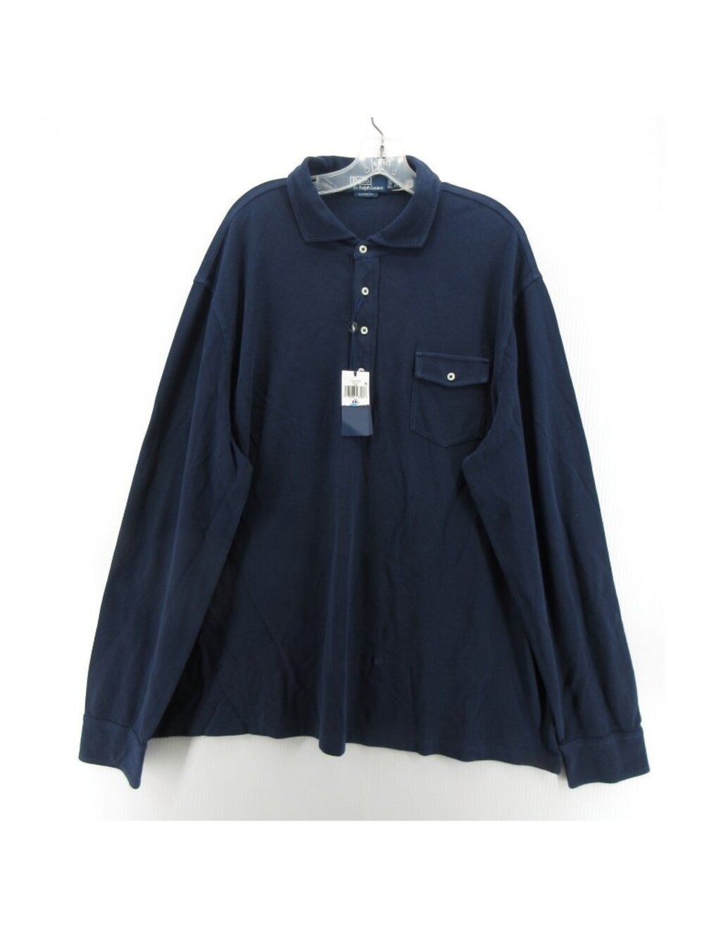 Polo Ralph Lauren Polo Shirt XXL Navy Pullover Classic Fit Pocket Pony